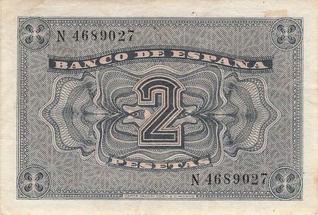 2 Pesetas 1938 p109